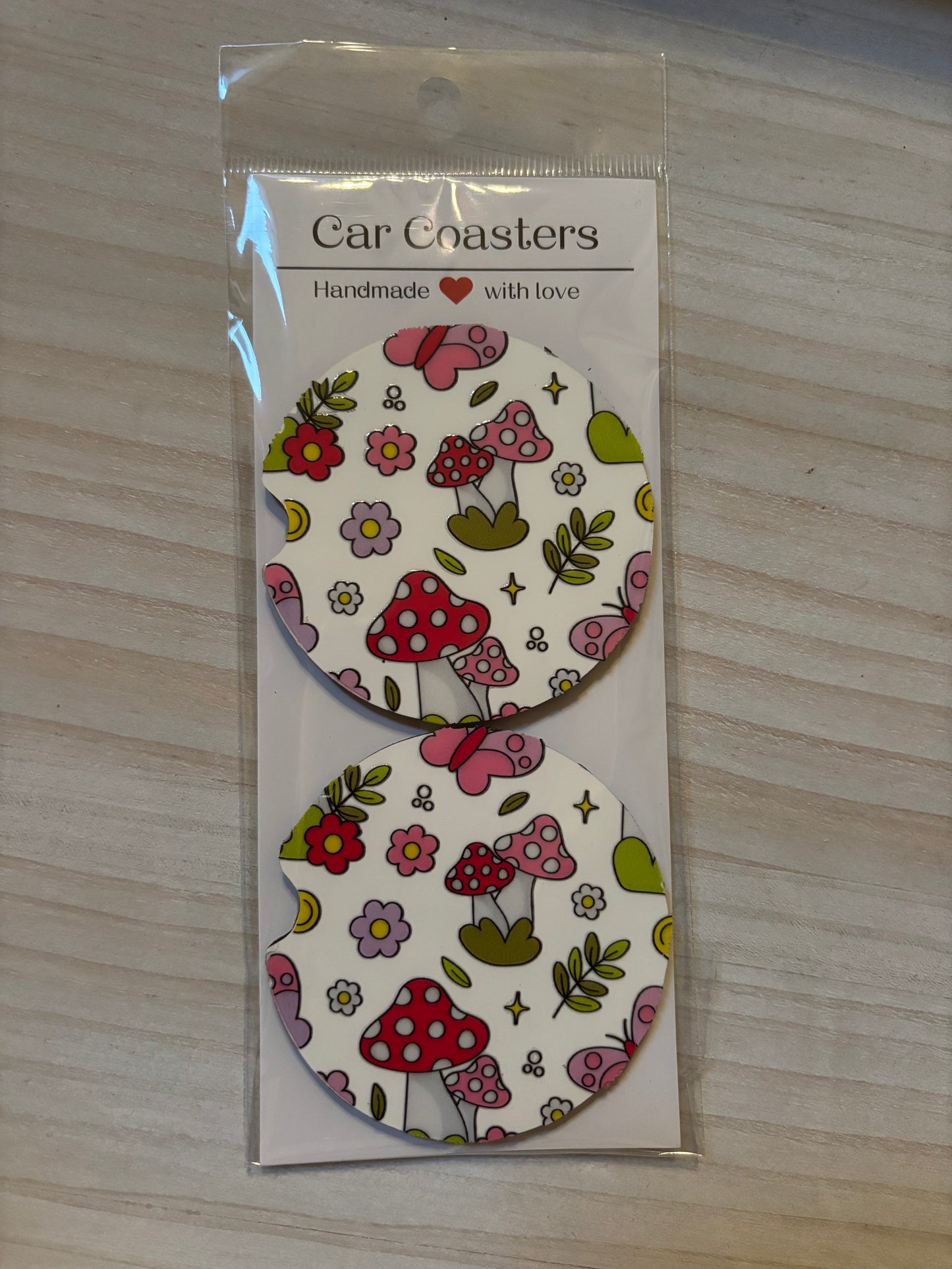 โStay Bloomy ๐ฟ๐โ Car Coasters