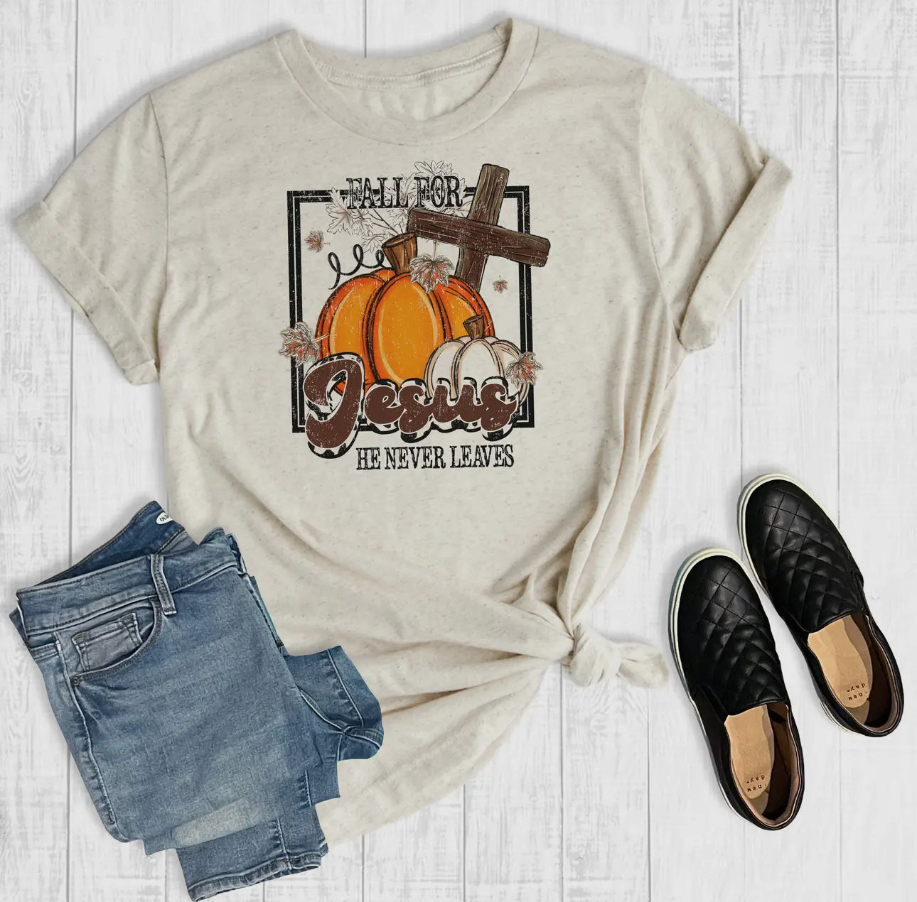Fall For Jesus Tee