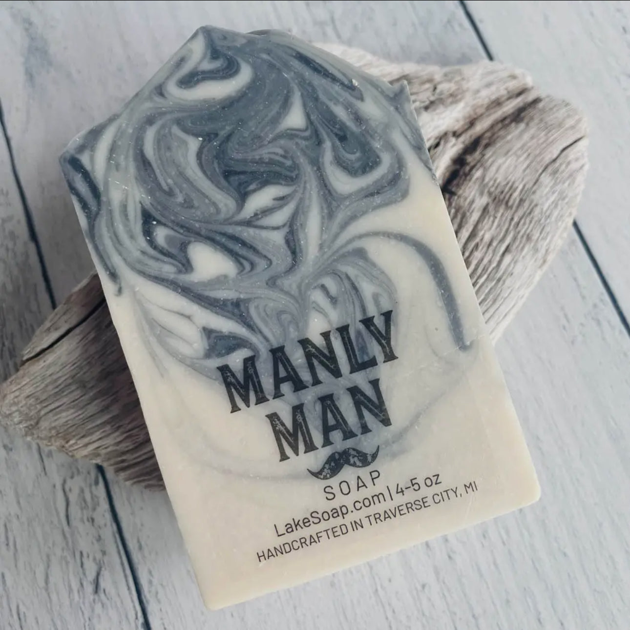 “Manly Man” Soap by Lake Soap Company