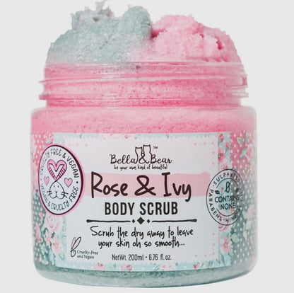 Rose & Ivey Body Scrub by Bella & Bear
