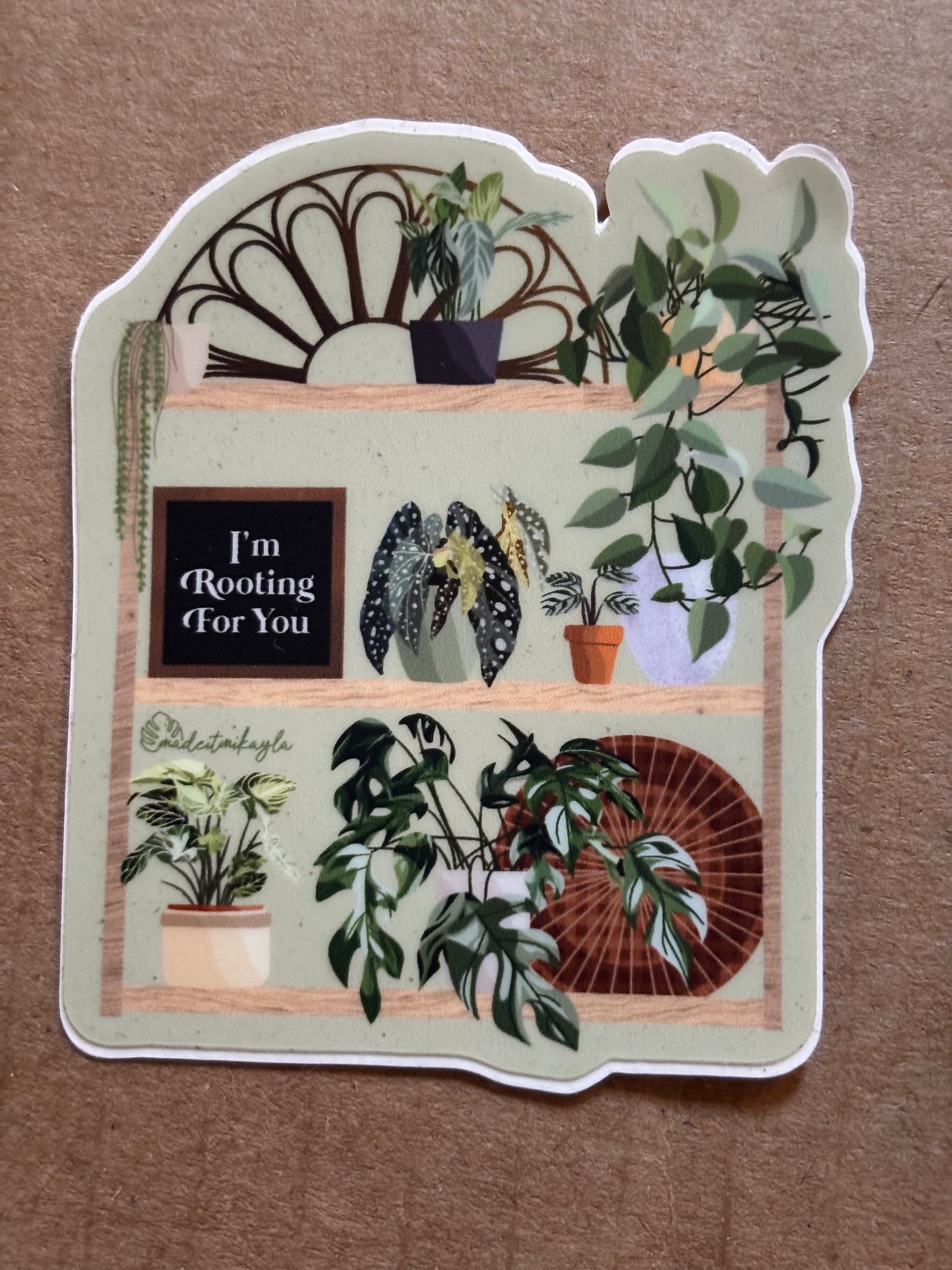 Rooting For You Sticker By Made It Mikayla